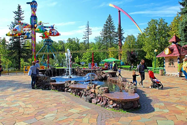 Original Fountain Park Playground — Stock Photo, Image