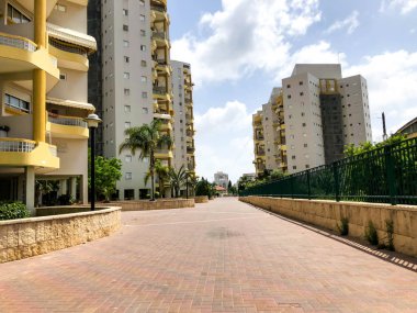 Rishon Le Zion, İsrail-7 Mayıs 2018: yüksek konut Rishon Lezion, İsrail'de bina.