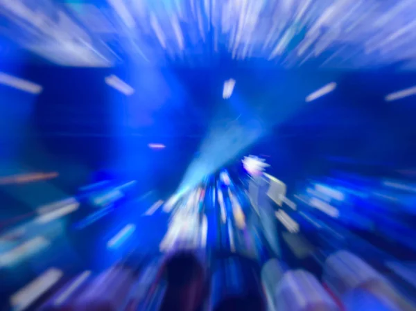 Absztrakt motion blur effekt. A közönség bokeh koncert világítás — Stock Fotó