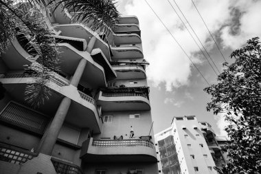 Rishon Le Zion, İsrail-7 Mayıs 2018: yüksek konut bina Rishon Le Zion, İsrail.