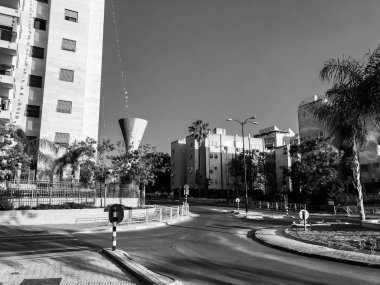 Rishon Le Zion, İsrail-23 Nisan 2018: yüksek konut bina Rishon Le Zion, İsrail.