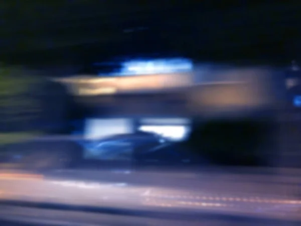 Efecto difuminado de movimiento abstracto. Coches en la carretera . — Foto de Stock