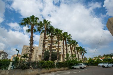 Rishon Le Zion, İsrail-7 Mayıs 2018: yüksek konut Rishon Lezion, İsrail'de bina.