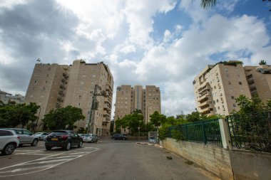 Rishon Le Zion, İsrail-7 Mayıs 2018: yüksek konut Rishon Lezion, İsrail'de bina.