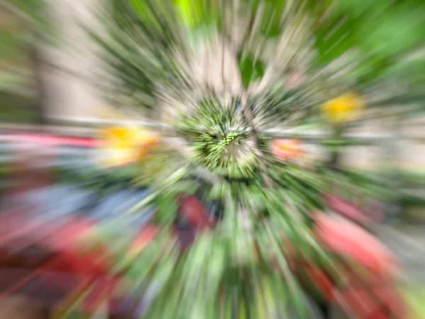 Wazig bloemen in het voorjaar. Abstracte Bewegingsvervaging effect. — Stockfoto
