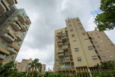 Rishon Le Zion, İsrail-7 Mayıs 2018: yüksek konut Rishon Lezion, İsrail'de bina.