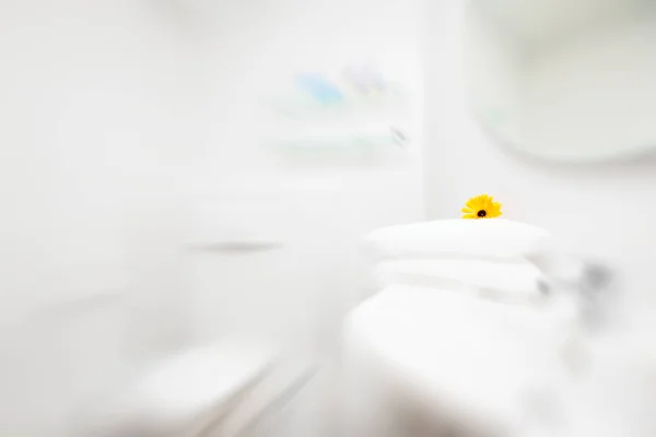 Bathroom interior for background. Abstract motion blur effect — Stock Photo, Image
