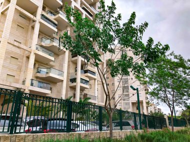 Rishon Le Zion, İsrail-7 Mayıs 2018: yüksek konut Rishon Lezion, İsrail'de bina.