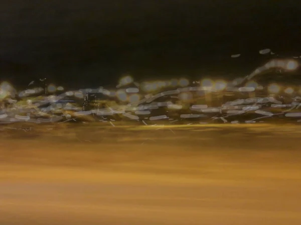 Abstract motion blur effect.  The lights of the streets. — Stock Photo, Image