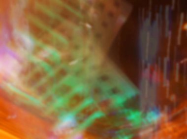 Motion blur efekti abstract, uzun pozlama üzerinde ateş