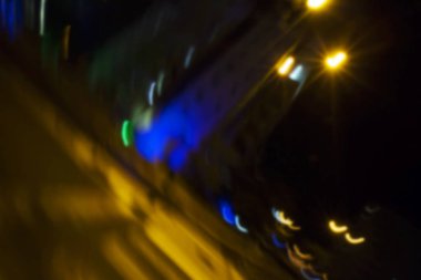 Motion blur efekti abstract, uzun pozlama üzerinde ateş