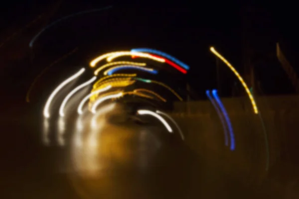 Αφηρημένη motion blur αποτέλεσμα, γυρίστηκε σε μια μακρά έκθεση — Φωτογραφία Αρχείου