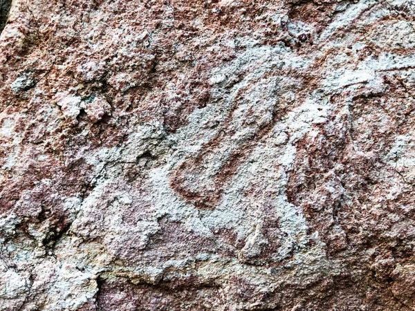 Nahaufnahme der Natursteinmauer. Textur der Steinmauer — Stockfoto