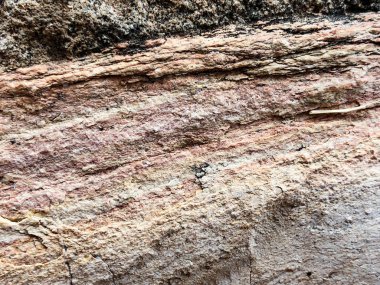 Doğal taş duvarı kapatın. Taş duvar dokusu 