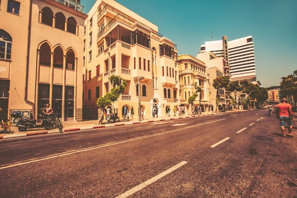 Bina Tel Aviv, İsrail - 8 Haziran 2018: yüksek Tel Aviv, İsrail.