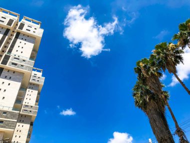 Rishon Le Zion, İsrail-18 Haziran 2018: yüksek konut bina Rishon Le Zion, İsrail.