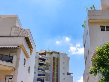 Rishon Le Zion, İsrail-18 Haziran 2018: yüksek konut bina Rishon Le Zion, İsrail.
