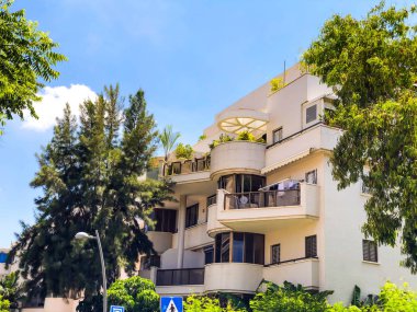 Rishon Le Zion, İsrail-18 Haziran 2018: yüksek konut bina Rishon Le Zion, İsrail.