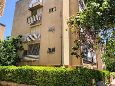 Rishon Le Zion, İsrail-18 Haziran 2018: yüksek konut bina Rishon Le Zion, İsrail.
