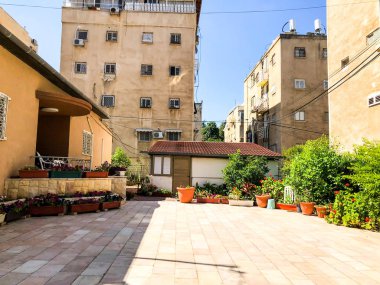 Rishon Le Zion, İsrail-19 Haziran 2018: yüksek konut bina Rishon Le Zion, İsrail