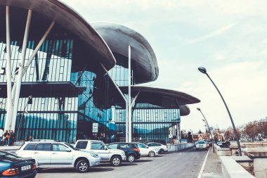 Tiflis, Gürcistan - 11 Mart 2016: Street şehrin eski şehir Tiflis, Gürcistan sermaye.