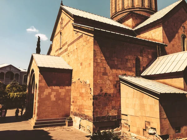 De Kathedraal van Sioni is een Georgisch-orthodoxe kathedraal in Tbilisi, Georgië.. — Stockfoto