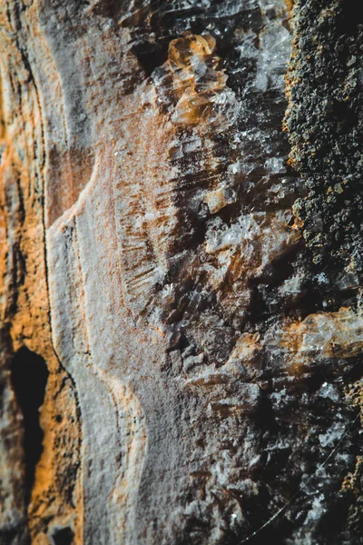 Primo piano del muro di pietra naturale. Struttura della parete di pietra — Foto Stock