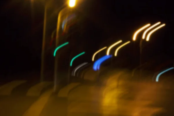 Αφηρημένη motion blur αποτέλεσμα, γυρίστηκε σε μια μακρά έκθεση — Φωτογραφία Αρχείου