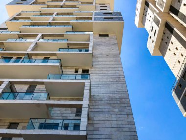 Rishon Le Zion, İsrail-18 Haziran 2018: yüksek konut bina Rishon Le Zion, İsrail.