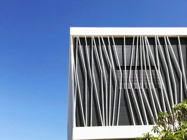 Rishon Le Zion, İsrail - 27 Haziran 2018: Modern bina Rishon Le Zion, İsrail