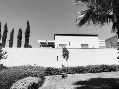 Özel modern ev sokaklarda Rishon Le Zion, İsrail