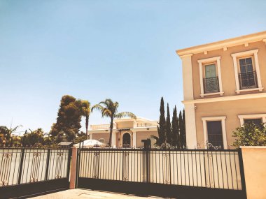 Özel modern ev sokaklarda Rishon Le Zion, İsrail