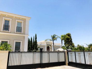 Özel modern ev sokaklarda Rishon Le Zion, İsrail