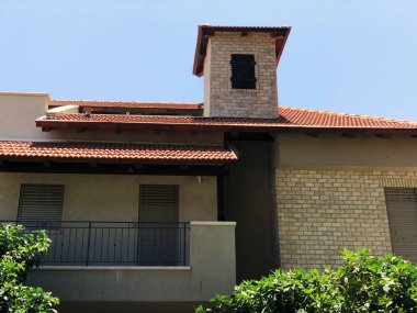  Özel modern ev ve ağaçlar Rishon Le Zion, İsrail