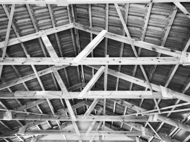 Görünüm içinde terk edilmiş özel ev tavan