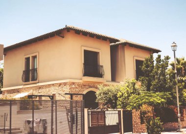 Rishon Le Zion, İsrail - 27 Haziran 2018: özel evde Rishon Le Zion, İsrail