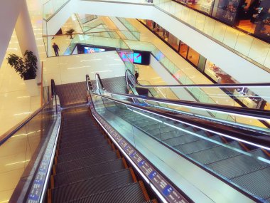 Tiflis, Gürcistan - 11 Ekim 2018: Alışveriş Merkezi 'Galleria