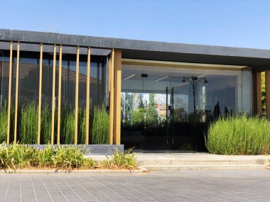  Modern ev sokaklarda Rishon Le Zion, İsrail