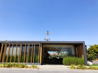  Modern ev sokaklarda Rishon Le Zion, İsrail