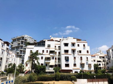 Rishon Le Zion, İsrail-25 Ağustos 2018: Konut Rishon Le Zion, İsrail