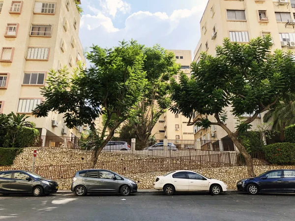 Rehovot, İsrail - 26 Ağustos 2018: sokakta Rehovot, İsrail