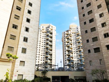 Rishon Le Zion, İsrail-4 Aralık 2018: Konut Rishon Le Zion, İsrail