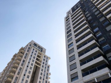 Holon, İsrail - 2 Eylül 2019: yüksek konut Holon, İsrail.