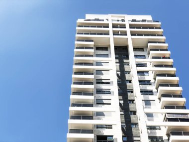 Holon, İsrail - 2 Eylül 2019: yüksek konut Holon, İsrail.