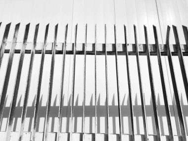 paslı eski oluklu demir çit-ebilmek var olmak arka plan kullandın