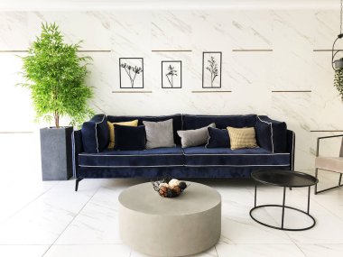 İç modern ofis binası modern giriş holü