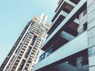 Holon, İsrail - 2 Eylül 2019: yüksek konut Holon, İsrail.