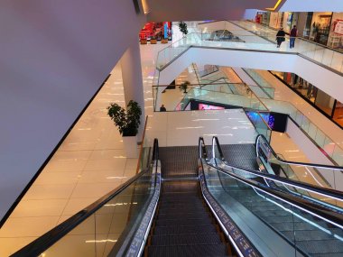 Tiflis, Gürcistan - 11 Ekim 2018: Alışveriş Merkezi 'Galleria