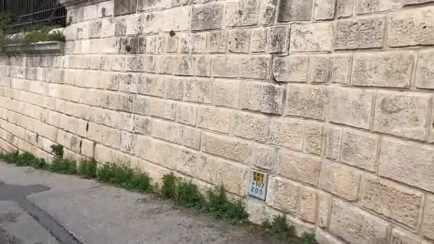 Jerusalem Blick auf die Altstadt vom Ölberg ist ein berühmter Ort im Heiligen Land und hat einen fantastischen Blick auf die Altstadt . — Stockvideo