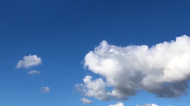 Nuvens Brancas Leveza Lapso Tempo — Vídeo de Stock